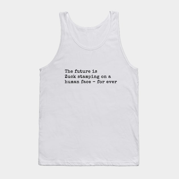 The Future Is... Tank Top by zzmyxazz